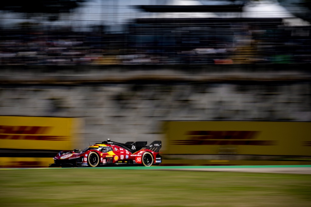 Nicklas Nielsen i udfordringer på Interlagos.
(Foto: Ferrari Media)